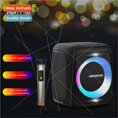 HOPESTAR-PARTY100 Bluetooth Speaker Outdoor 50W High Power S