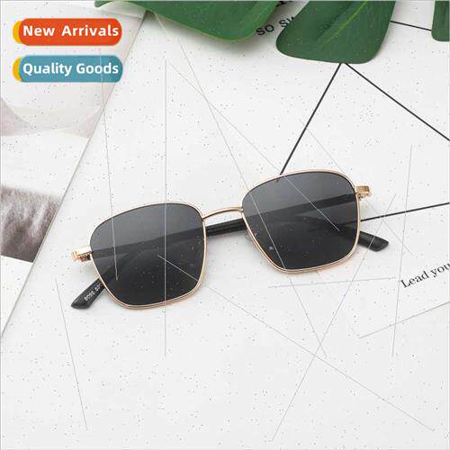 2020 new tide set shooting round face big face thin sunglass