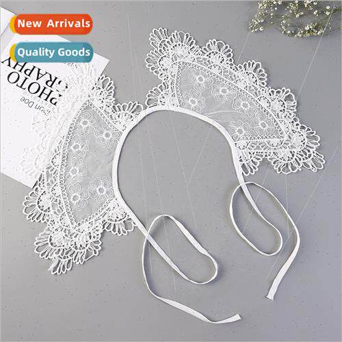 Ms. false collar children new outer cloud shoulder lace butt