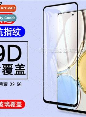 适用 Honor X9 5G full screen tempered film Honor X9 two stro
