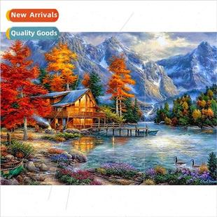 handmade room full diamond decora New sticker living