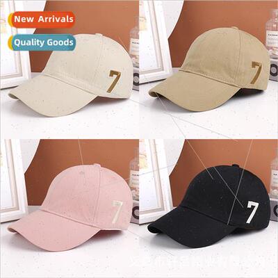 big head circumference soft top embroidered baseball cap fem