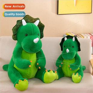 plush toys girls Cute doll bed sleeping triceratops