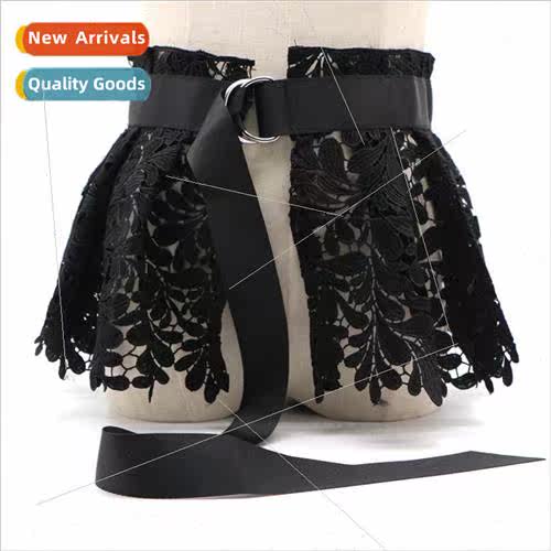 Fashion lace lace straps decorative wide waistband female op