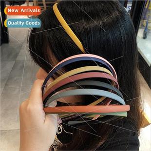bands female simple Korean fro headband hair color New candy