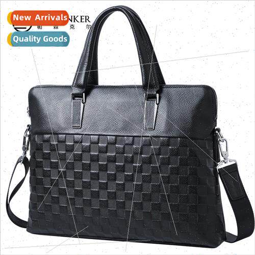 Men Briefcase Business Handbag Slanting Crossbody Bag Busine