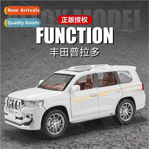 Boxed Toyota Prado 1:24 alloy car model sound light boomeran