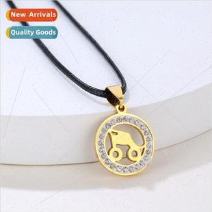 Koreafashion nd wheel necklace men versatile not lose color