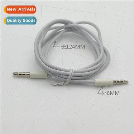 3.5MM Headphone Socket 4 Plug wh Harness Audio Video Plug 1M