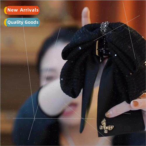 French Lazy Velvet Hair Clip Hair Clip Grab Clip New Shark H