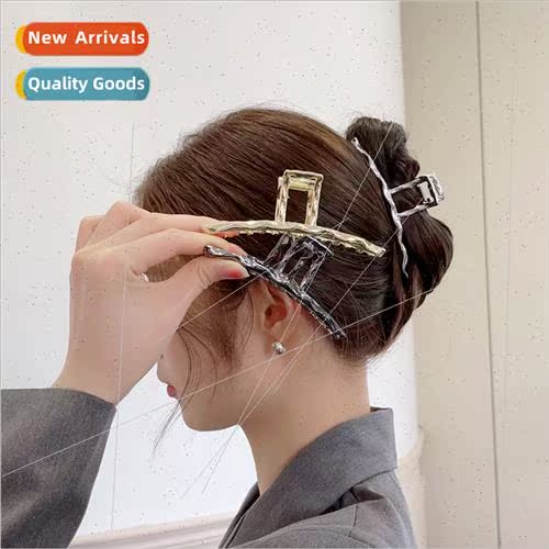 new metal advanced sense grip clip back head simple large sh