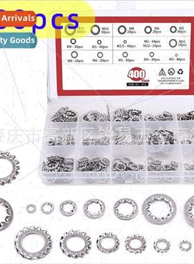400pcs box M2-M12 specification 304 external teeth internal