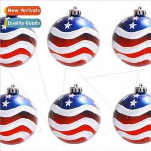 6CM Decorations American Flag Bal Independence Christmas Day