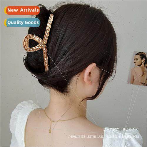 Premium Rhinestone Metal Grip Clip Shark Clip Hair Clips Mul