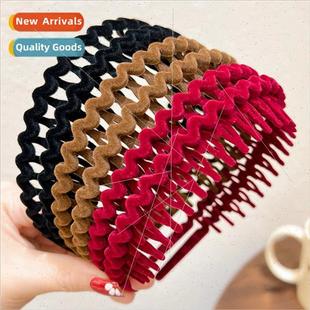 winter bangs broken Flocking ltle bands goddess hair