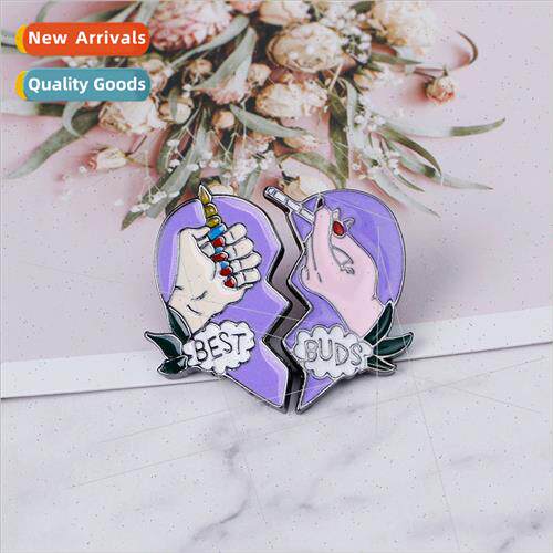 Europe Uned States new jewelry BEST BUDS two petals love cig