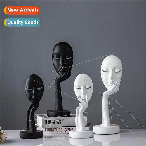 Scandinavian creative resin crafts make-up eyelashes ornamen
