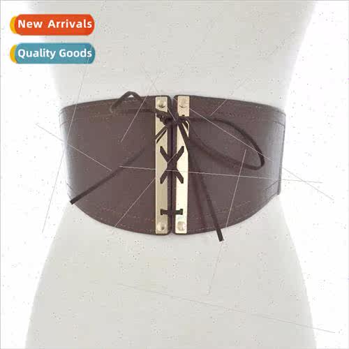 Winter Autumn Europe retro imation leather elastic elastic w