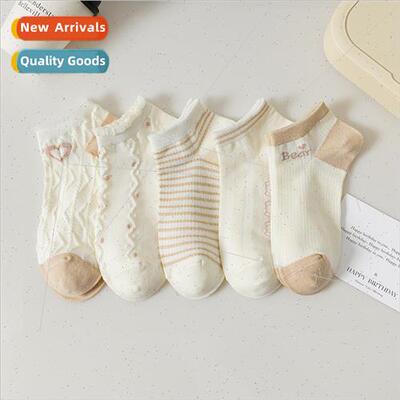 Socks Women Spring Autumn Cotton Short Cute Japanese Summer