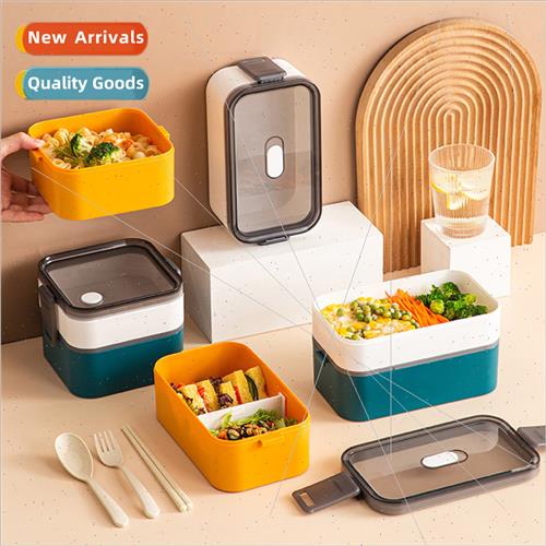 Japan lunch box microwave heating double layer lunch box 适