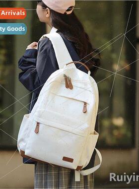 2024 new Europe retro middle school canvas men women shoulde