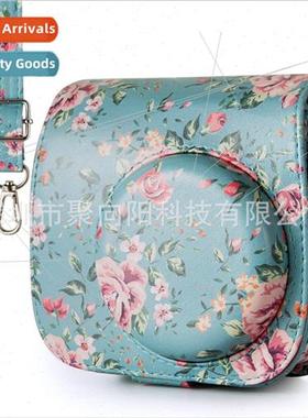 Polaroid Camera Green Flower Camera Case适用mini 11/ 9/8+/ 8