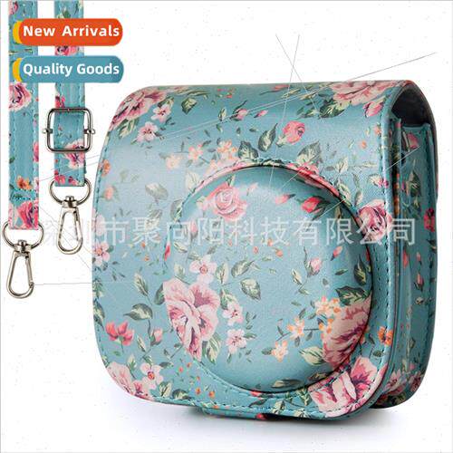 Polaroid Camera Green Flower Camera Case适用mini 11/ 9/8+/ 8