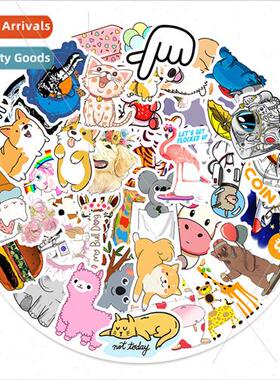 50 mini graffiti stickers luggage cell phone water bottle co