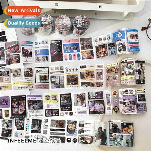 Circle friends to share second bullet self-adhesive tape vin