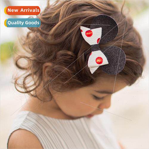 Spring summer new children hair clips ins hot  Mickey shape