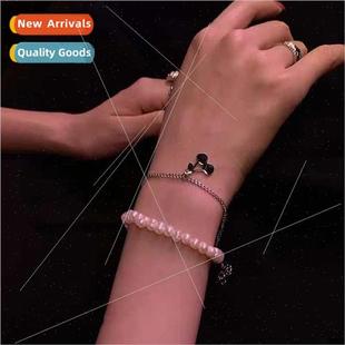 bracelet ins paragraph New tide girlfriends niche bead pearl