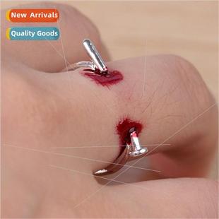 bad taste ring ins opening creative nail Europe Halloween