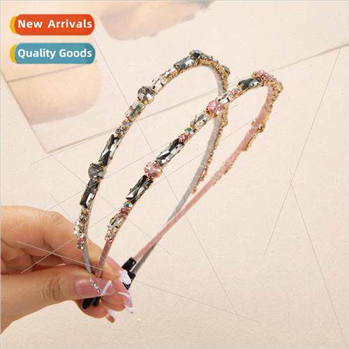 Europe simple hair accessories female retro Cuba diamond hai