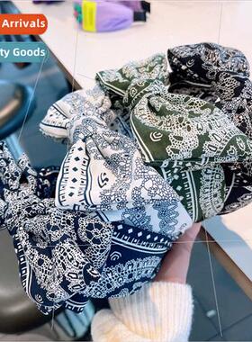 retro ethnic wind bow double hundred headband hairpin jewelr