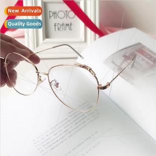 set metal flat light shooting Japan retro frame Korean bow