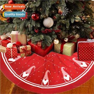 Tree Skirt ded New Double Christmas Apron 2023 Knted
