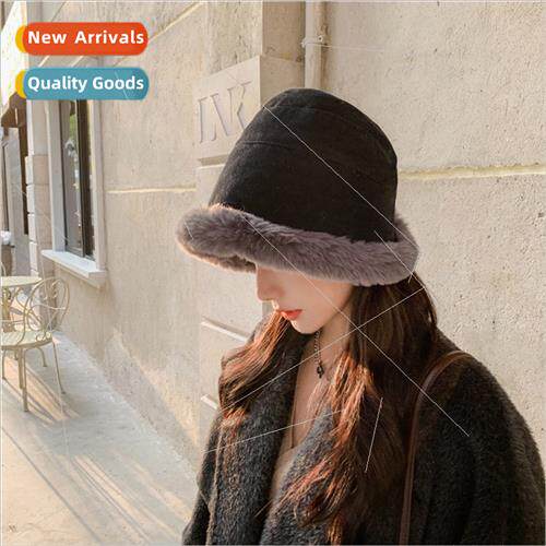 Hat female winter thickened rolled Northeast Mongolia cap ne