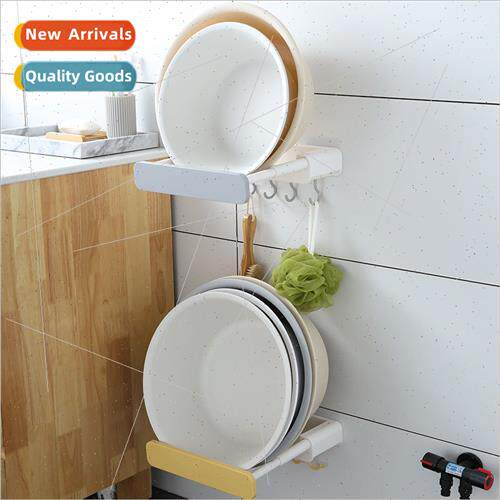 Expandable Basin Organizer Hooks Non-Tracking Adhesive No-Pu