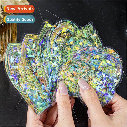 Beautiful Day Stickers Shell ght Laser lver Handbook Materia