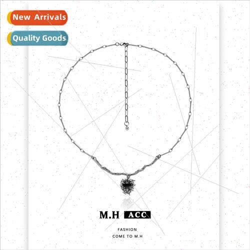 Lava love pendant necklace women new Chinese niche hundred m