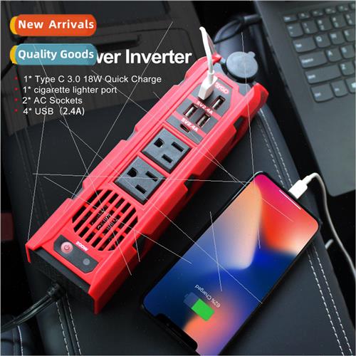 American Standard Modified Wave Car Inverter 12V to 110V Aut