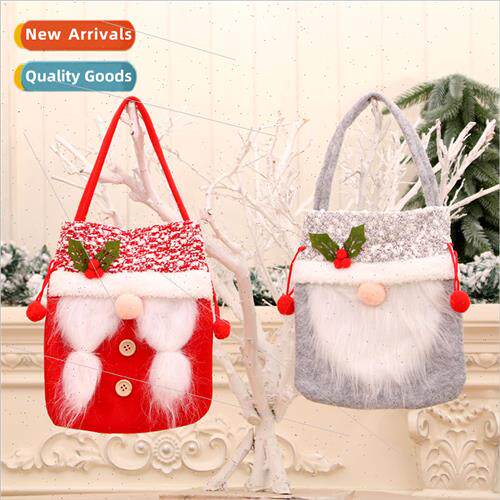 New Christmas Faceless Old Man Apple Bag Christmas Candy Bag