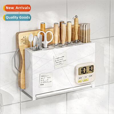Knife rack multifunctional shelf whe countertop shelves kche