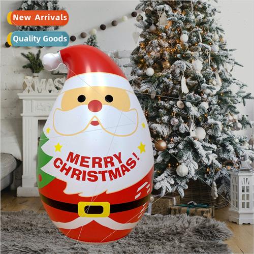 Santa Claus Inflatable PVC Christmas Halloween Party Venue D