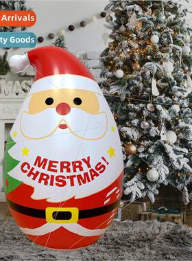 Santa Claus Inflatable PVC Christmas Halloween Party Venue D