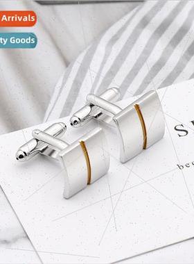 personalized geometric square drip oil cufflinks men versati