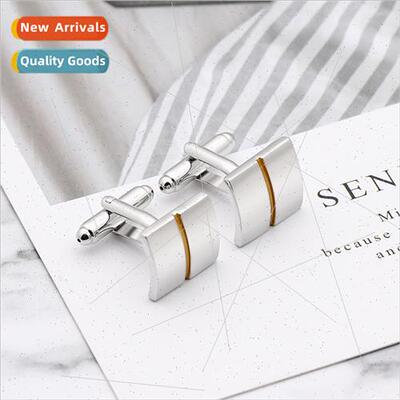 personalized geometric square drip oil cufflinks men versati