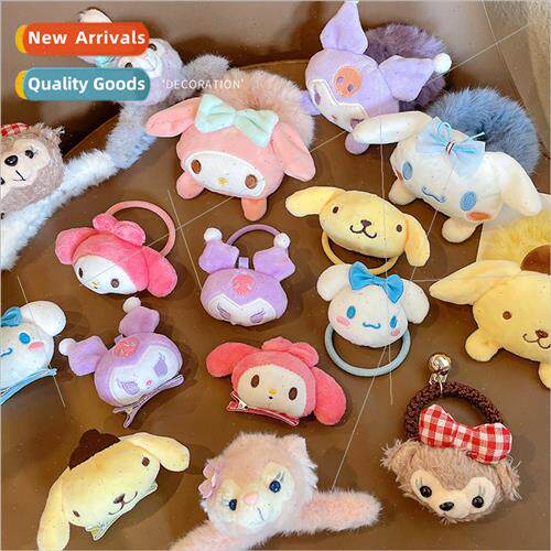 Autumn winter new cute cartoon plush grab clip Kuloami Melod