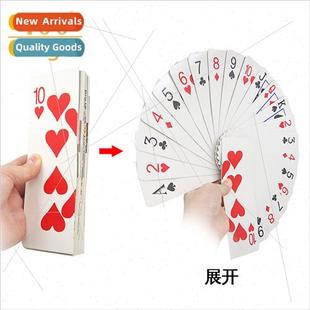 fan empty props hand magic out stage Empty cards