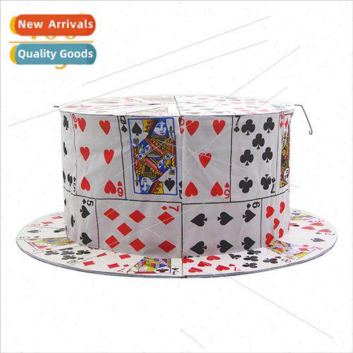 Hooked cards into magic hat hooked playing cards into a hat